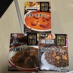 インスタントカレー　中華丼　親子丼