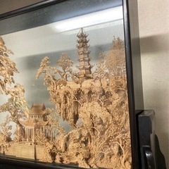 コルク彫刻の画像