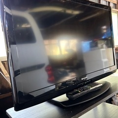 SHARP AQUOS  LC-32V5-B 液晶テレビ　2012年製　32型の画像