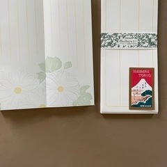 蛇腹便箋、封筒、蛇腹メモグラムの画像