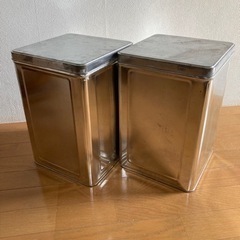 一斗缶　蓋付　2つセット