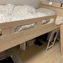 【10/22まで】ロフトベッド（解体の状態でお渡し）の画像