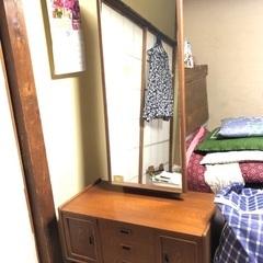 昭和レトロ　鏡台