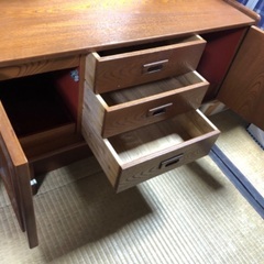 昭和レトロ　鏡台の画像