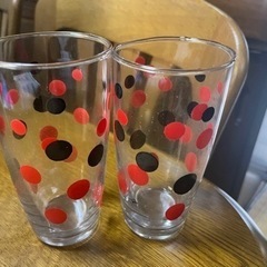 昭和レトロ　グラス