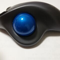 お試しOK【値下げ】ロジクール Logicool M570 ワイヤレストラックボールマウス 5ボタン黒 レシーバー付の画像
