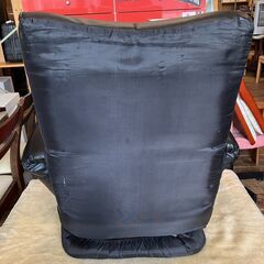 低反発肘付回転座椅子（PVCレザー・ブラック・DCM Japan）の画像