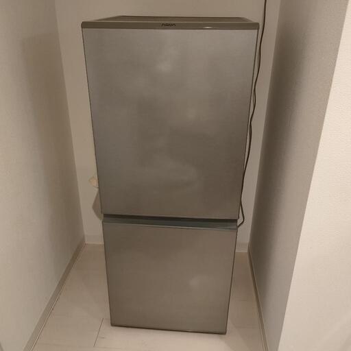 冷蔵庫    2018年製 122L  AQUA aqr-13g  シルバー