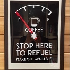 【フレーム付】アートポスター ポスター “coffee”