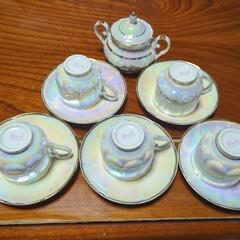 pearl CHINAコーヒーカップソーサーセット