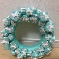 ティファニーカラー リース
