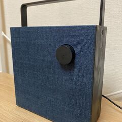 ほぼ未使用　シンプルおしゃれ　購入時約8000円　スピーカー　IKEA　ENEBY エネビー　 Bluetooth　ネイビーの画像