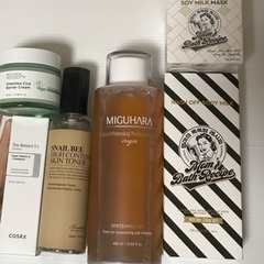 韓国コスメ　スキンケア　中古品・訳あり6点セット