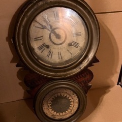 アンティーク　壁がけ振り子時計　割引応相談の画像