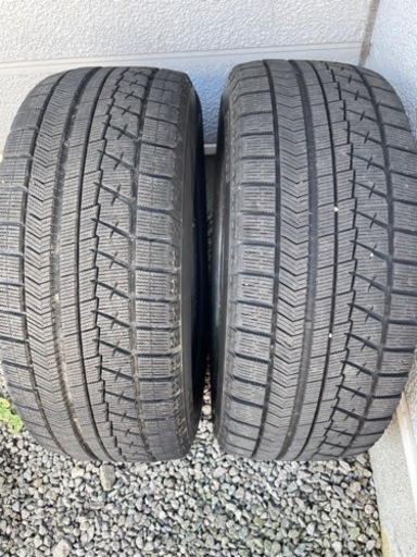 値下げ！4本バリ山 225/55r17 ブリヂストン スタッドレスタイヤ VRX
