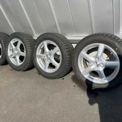 ★ご成約★18000円★早い者勝ち★175/65R15 84Q DUNLOP ウィンターマックスWM02スタッドレス 4本　バリ山★