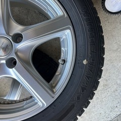 ★ご成約★18000円★早い者勝ち★175/65R15 84Q DUNLOP ウィンターマックスWM02スタッドレス 4本　バリ山★の画像