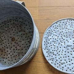 蒸し器　昭和レトロ　オブジェ  の画像