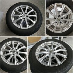 17インチ　ホイール4本　215/60R17　JOKER/ブリジストンスタッドレス　5つ穴