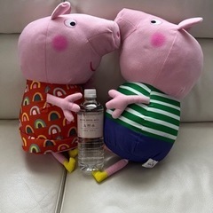 ⭐︎受け渡し先が決まりました　ペッパピッグ、ジョージピッグぬいぐるみの画像