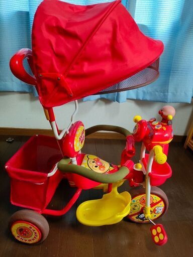 【値下げ中】アンパンマン　デラックス三輪車