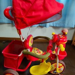 【値下げ中】アンパンマン　デラックス三輪車