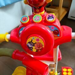 【値下げ中】アンパンマン　デラックス三輪車の画像