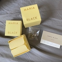 MARIA BLACK イヤーカフ　シルバー×パール