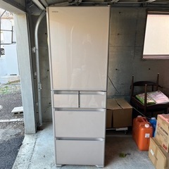 2022年製 日立 5ドア 冷蔵庫 R-S40R XN 401L 自動製氷 右開き