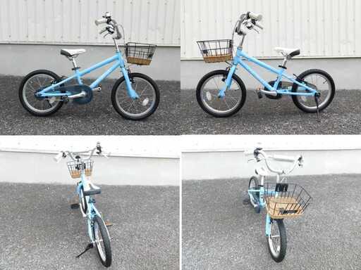 LOUIS GARNEAU LGS-J16 ルイガノ キッズバイク アルミフレーム採用の軽量でシンプルなキッズバイク タイヤ16インチ LITE BLUE 車体良好! 自597