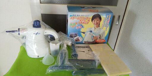【限定価格です♪】高温　強力　高圧洗浄　スチームクリーナー　除菌＆洗浄　動作品　お店や自宅等に♪