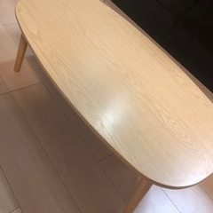 ローテーブル　折り畳み可能　90×45×32cm