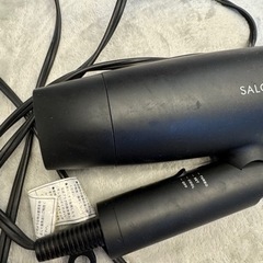 SALONIA ドライヤー マイナスイオン SL-013BKの画像