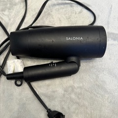 SALONIA ドライヤー マイナスイオン SL-013BKの画像