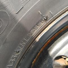 お話し中　セレナに　冬195/80R15 パジェロミニ純正鉄の画像