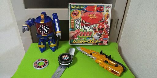 特撮ヒーローセット　レア品含む　レンジャースピナー　こども　おもちゃ