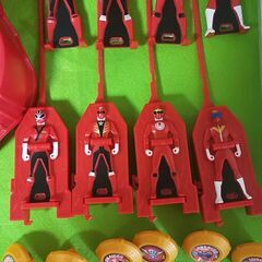 特撮ヒーローセット　レア品含む　レンジャースピナー　こども　おもちゃの画像