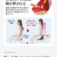 骨盤矯正クッション  コシオスの画像