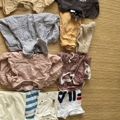 女の子　夏服(80センチ)