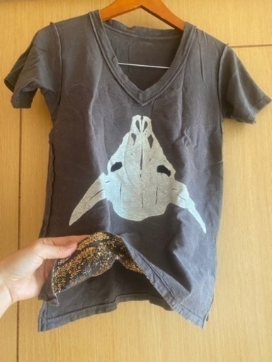 【10月末迄】希少KAPITAL キャピタル リバーシブルTシャツ　0  豪華プリント