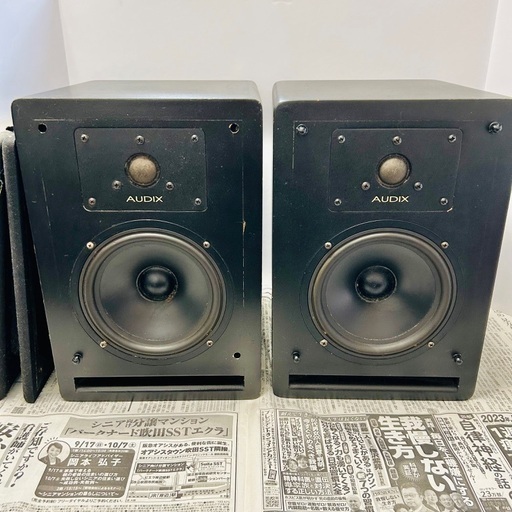 AUDIX １A　オーデックス　スタジオモニター　スピーカーセット