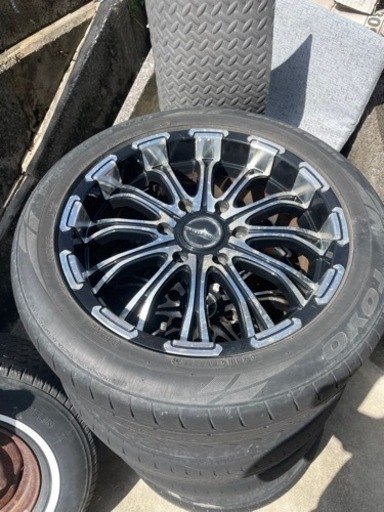 ハイエース　社外ホイール4本