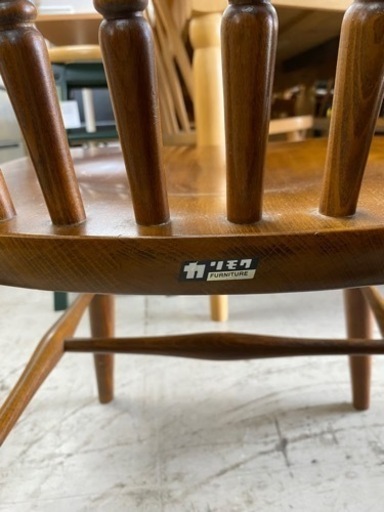 A2310-434 カリモク家具　ダイニングセット　キズ汚れ有　現状お渡し