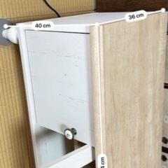 テレビ台-収納棚付きの画像
