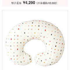 赤ちゃんの城　授乳クッション、ブランケットの画像