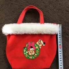 ディズニークリスマス　かばんの画像