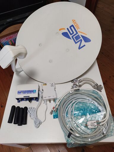(取引中)4K 8K BSアンテナ ブースター付き