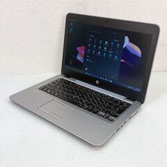 カメラ内蔵 12.5型モバイルPC 堅牢性・耐久性抜群 ★ HP EliteBook 725 G3 A8-8600B R6(1.6G/4コア) メモリ8GB SSD128GB