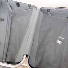 新札幌発★サムソナイト 大型 ハードキャリー バッグ 4輪 イエロー 鍵2本あり■経年品■No.2018の画像