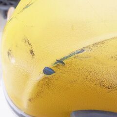 新札幌発★サムソナイト 大型 ハードキャリー バッグ 4輪 イエロー 鍵2本あり■経年品■No.2018の画像